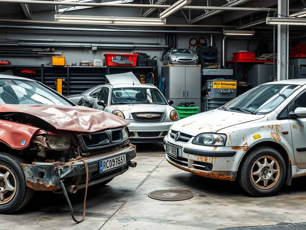 Effiziente Fahrzeugentsorgung für Gewerbekunden und Fuhrparks in der Autoverwertung in Langenfeld